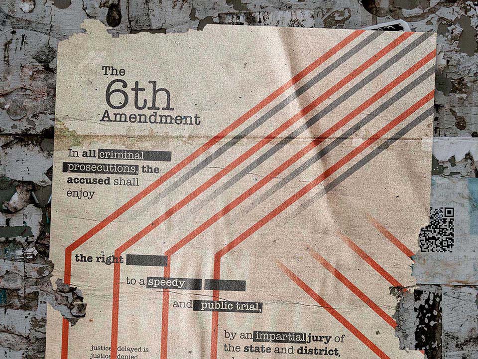 The 6th Amendment Poster