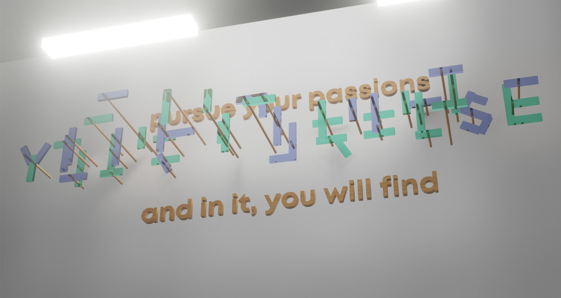 Find Purpose Installation Bottom View Render