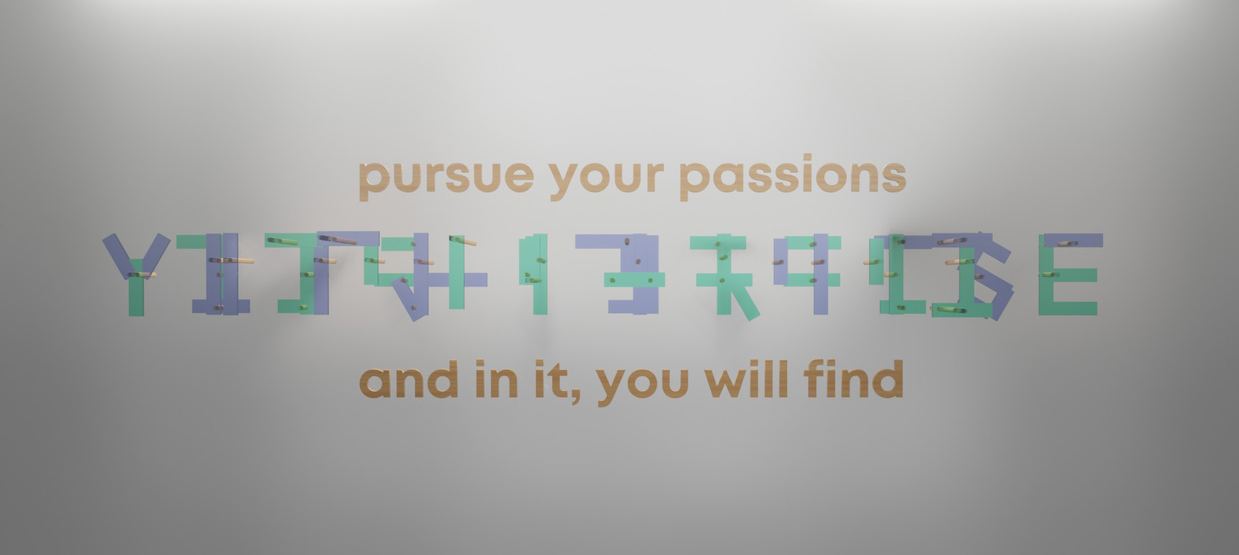 Find Purpose Installation Front View Render