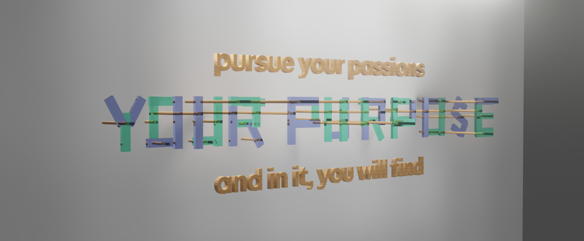 Find Purpose Installation Left View Render