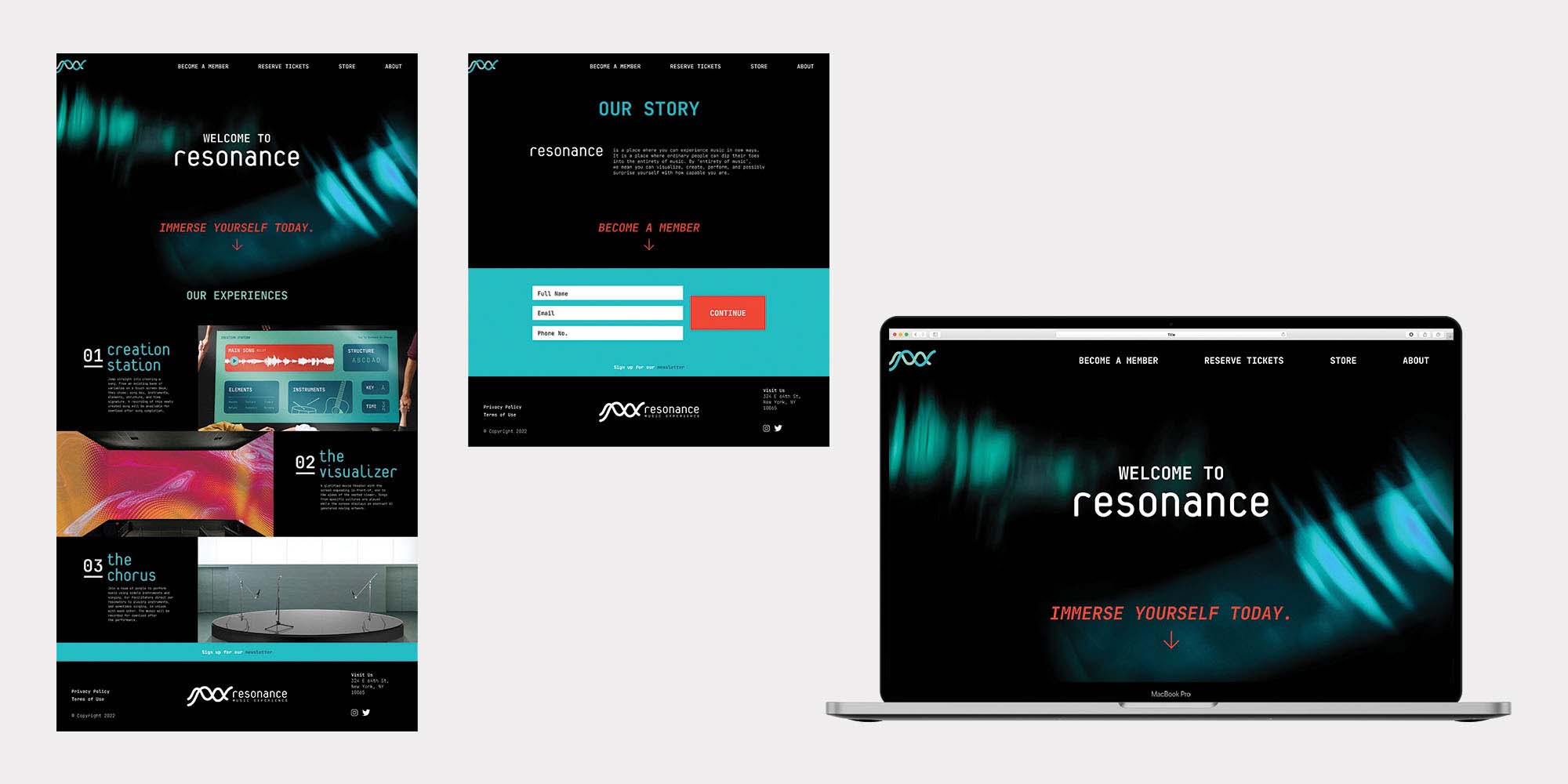Resonance Website